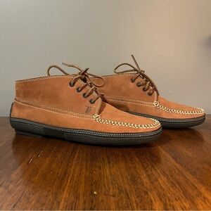 Tods Chukka Desert Dress Boots
Size 8.5 men’s. Camel leather. Vibram sole